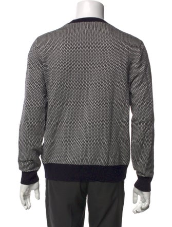Emporio Armani Striped Crew Neck Pullover