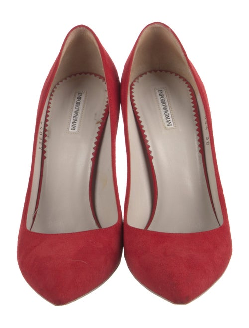Emporio Armani Suede Pumps