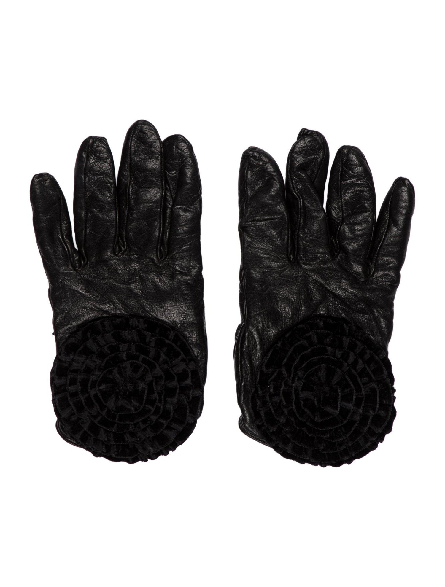Emporio Armani leather gloves