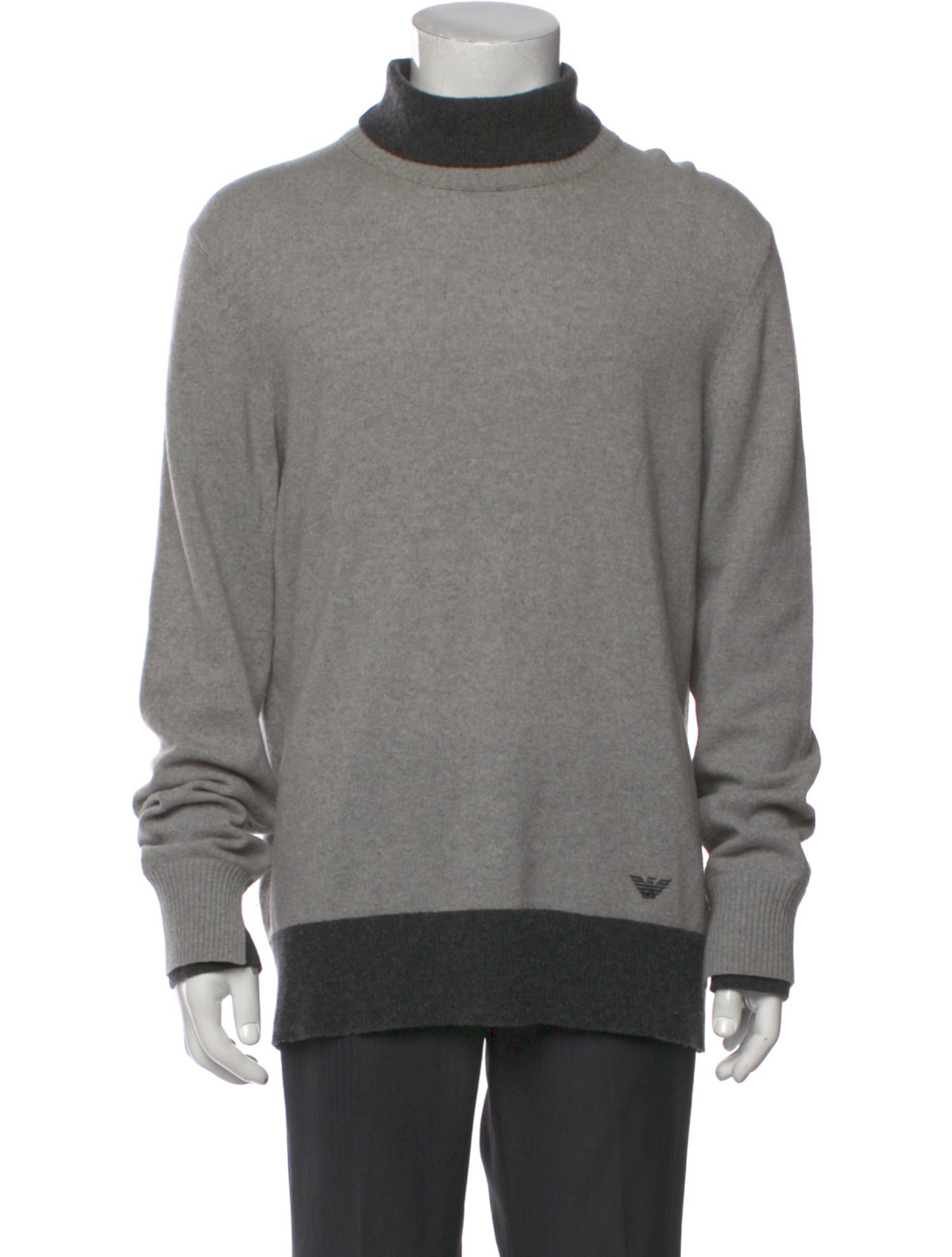 Emporio Armani Turtleneck Long Sleeve Pullover