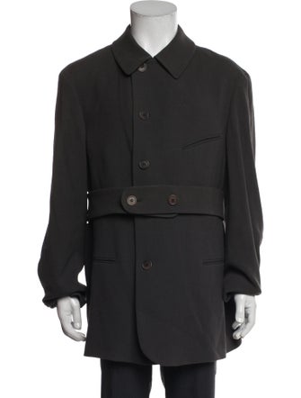 Emporio Armani Wool Peacoat