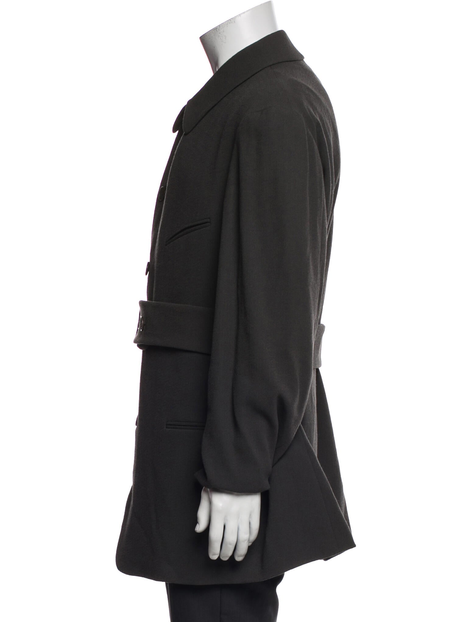 Emporio Armani Wool Peacoat