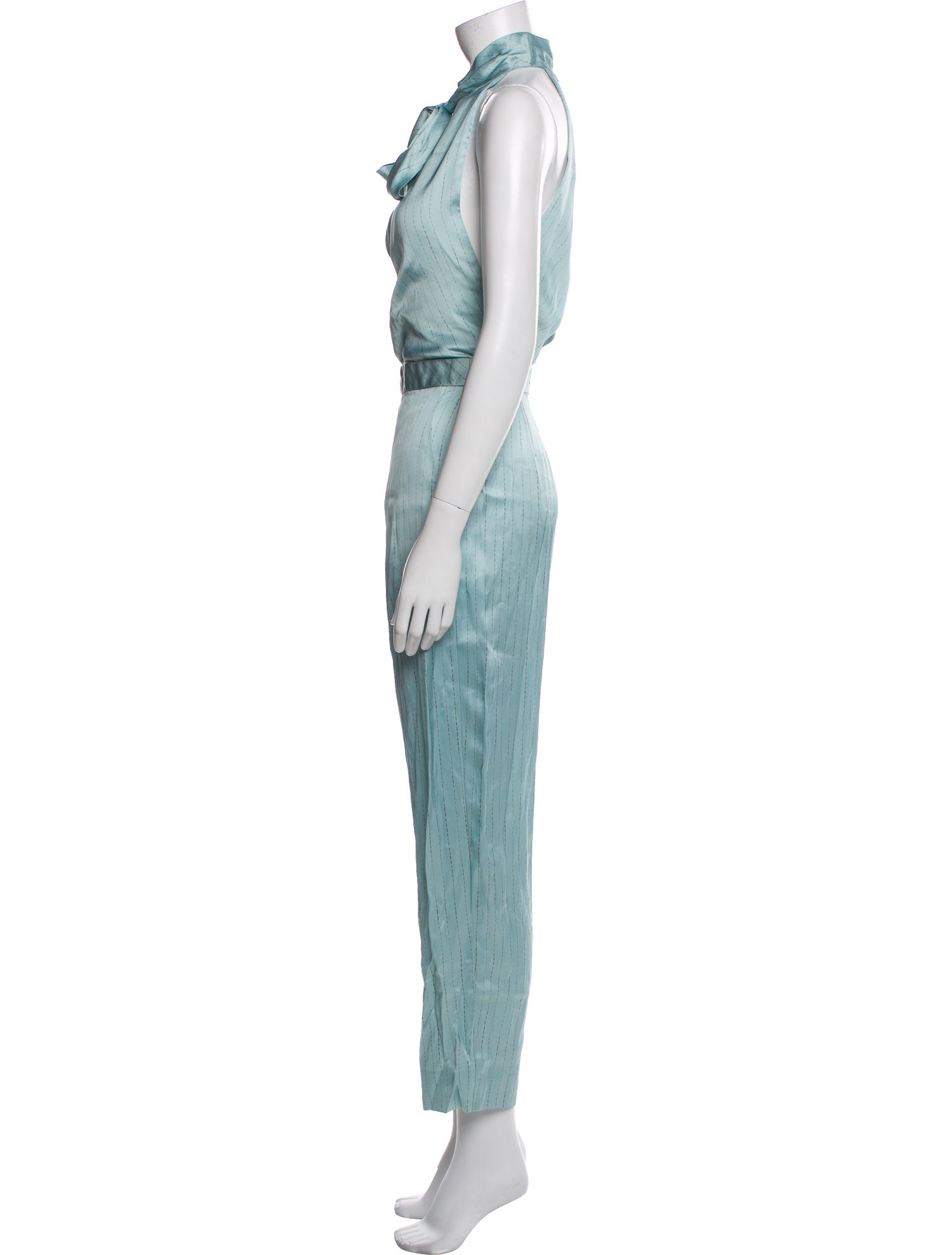 Emporio Armani Tie Neck Jumpsuit w/ Tags