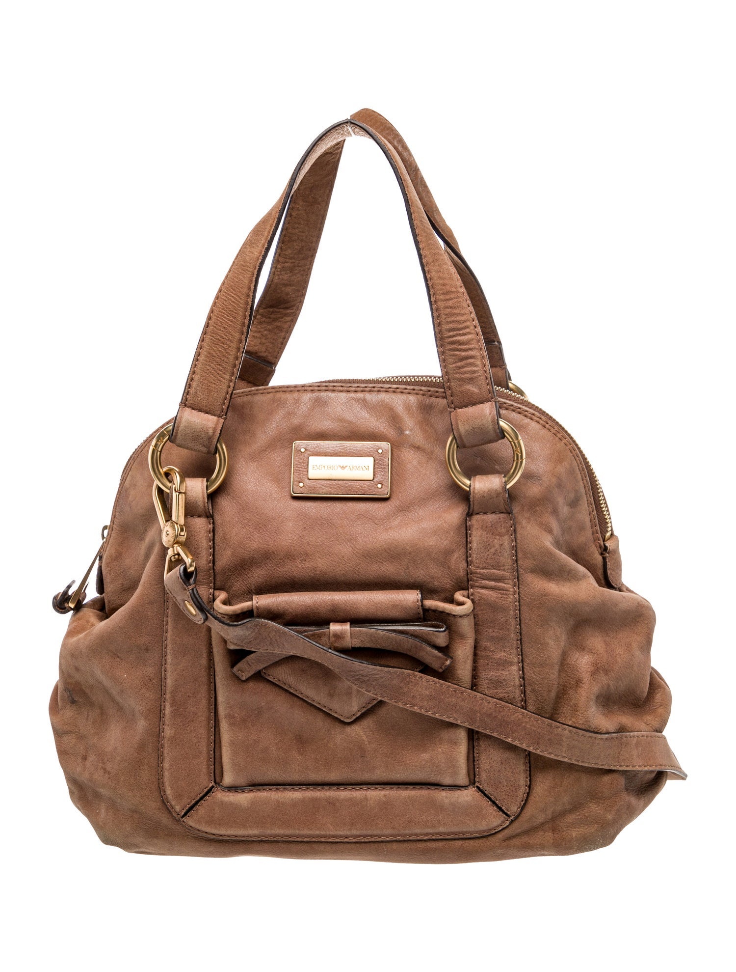 Emporio Armani Leather Shoulder Bag