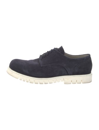 Emporio Armani Suede Athletic Sneakers