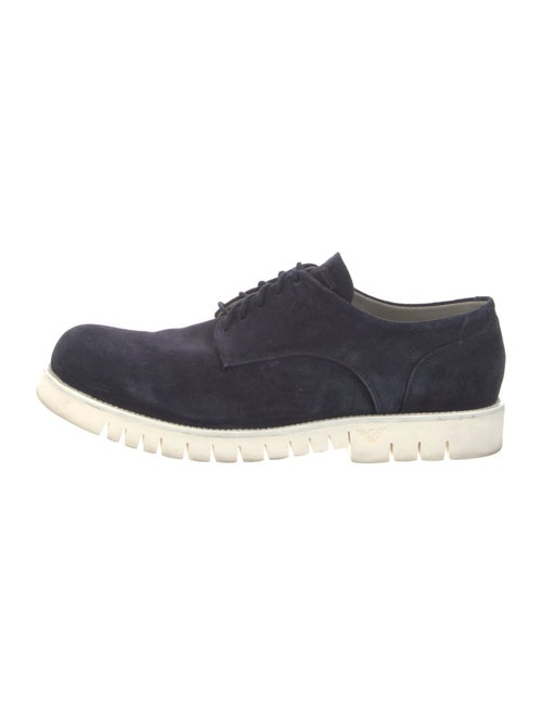 Emporio Armani Suede Athletic Sneakers