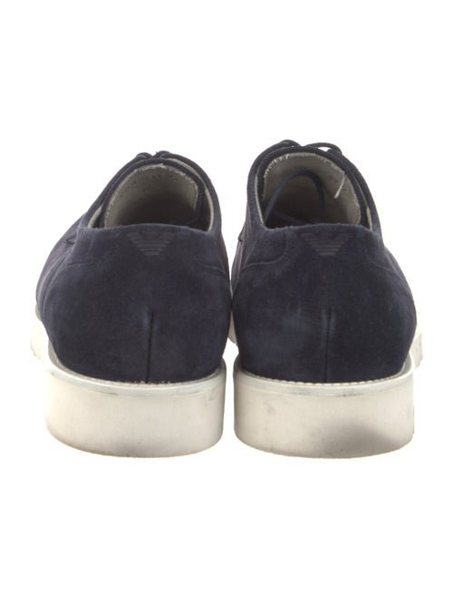 Emporio Armani Suede Athletic Sneakers