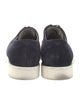 Emporio Armani Suede Athletic Sneakers