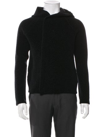 Emporio Armani Mock Neck Long Sleeve Hoodie