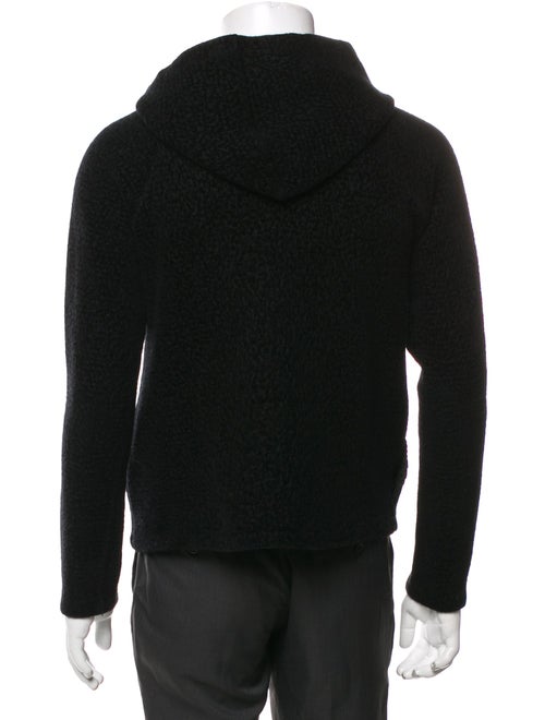 Emporio Armani Mock Neck Long Sleeve Hoodie