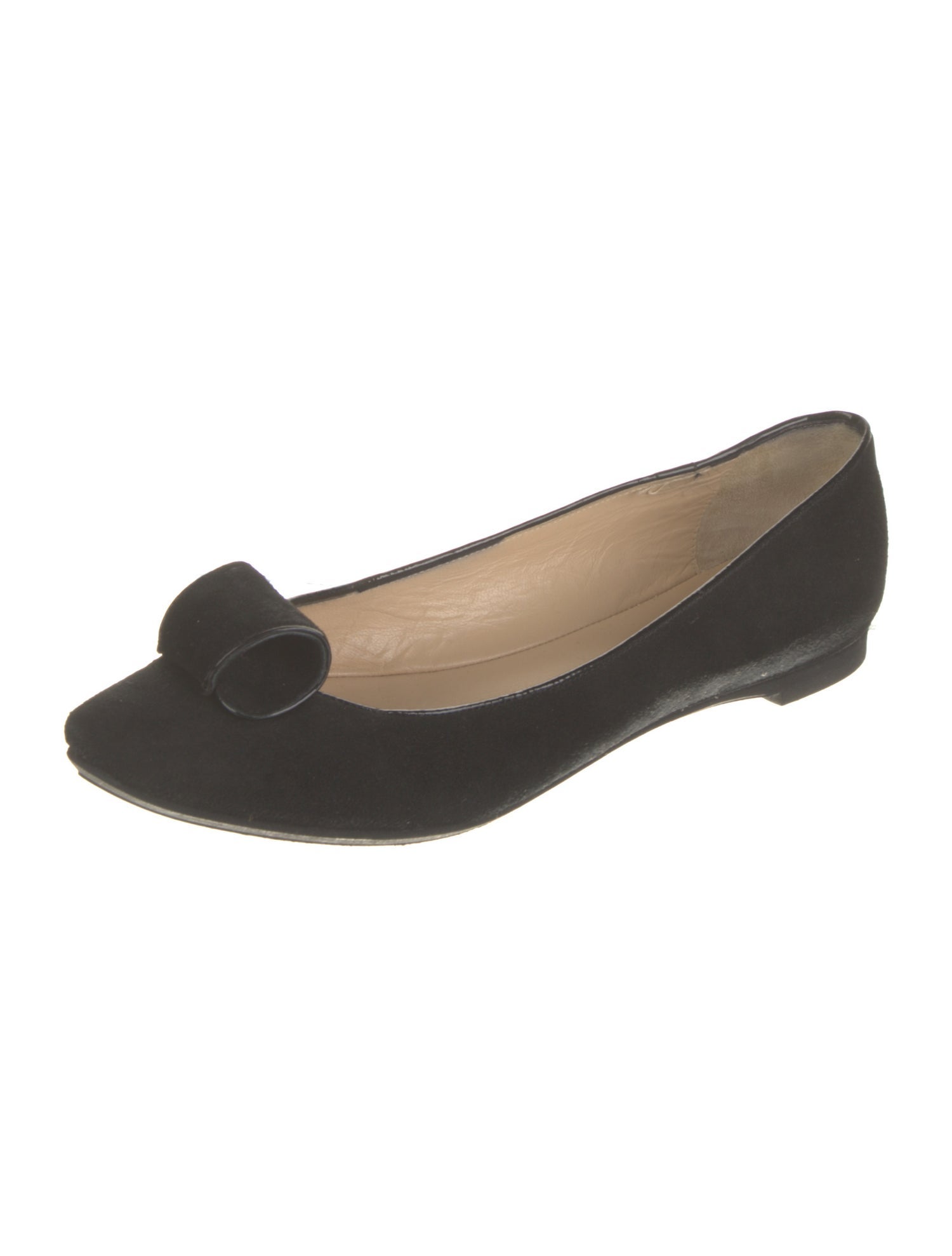Emporio Armani Suede Flats