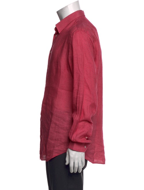 Emporio Armani Printed Long Sleeve Shirt