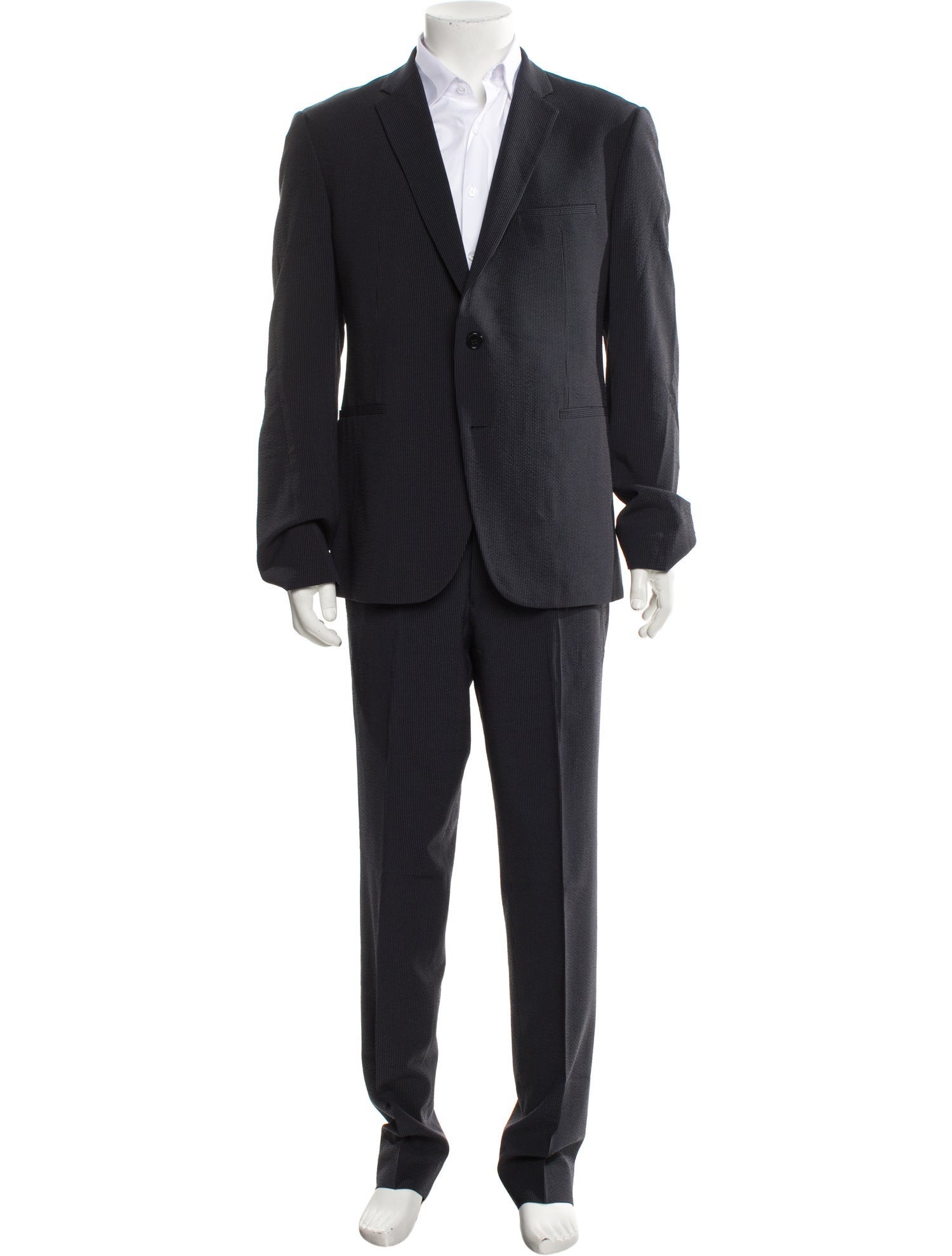 Emporio Armani Virgin Wool Two-Piece Blazer