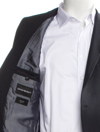 Emporio Armani Virgin Wool Two-Piece Blazer