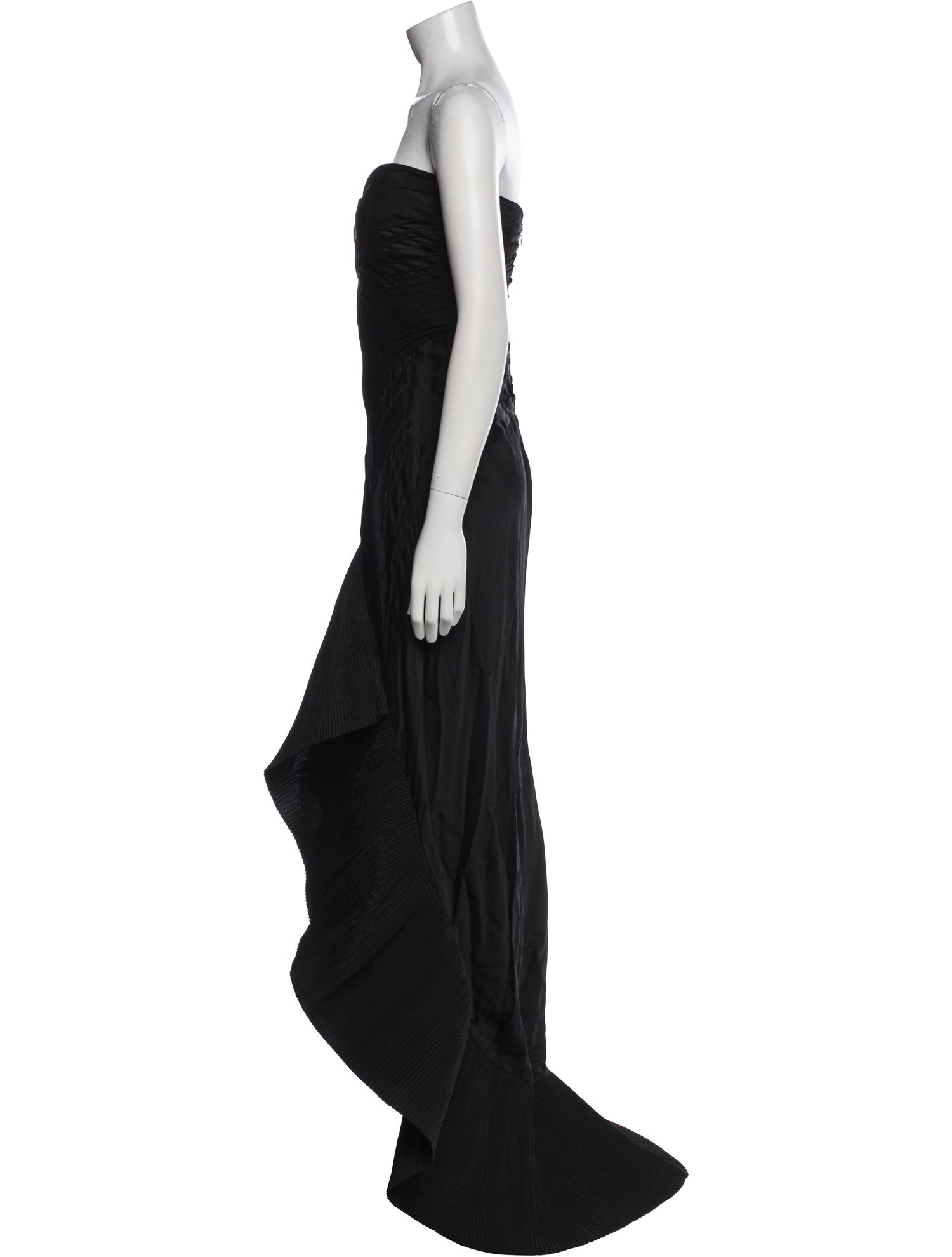 Emporio Armani Strapless Long Dress