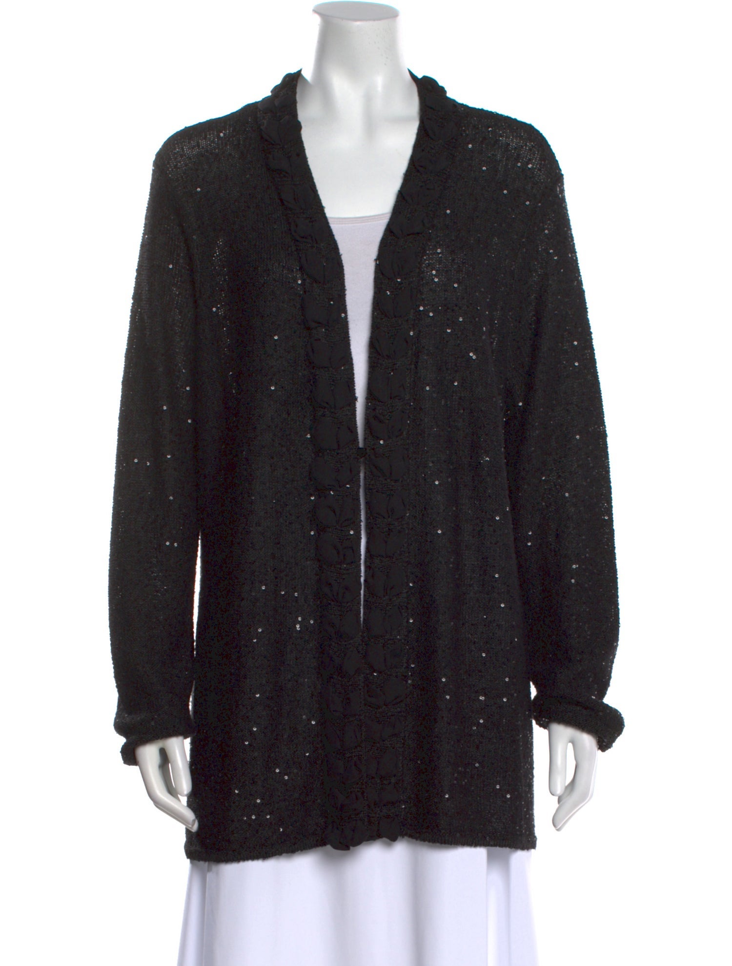 Emporio Armani Open Front Sweater