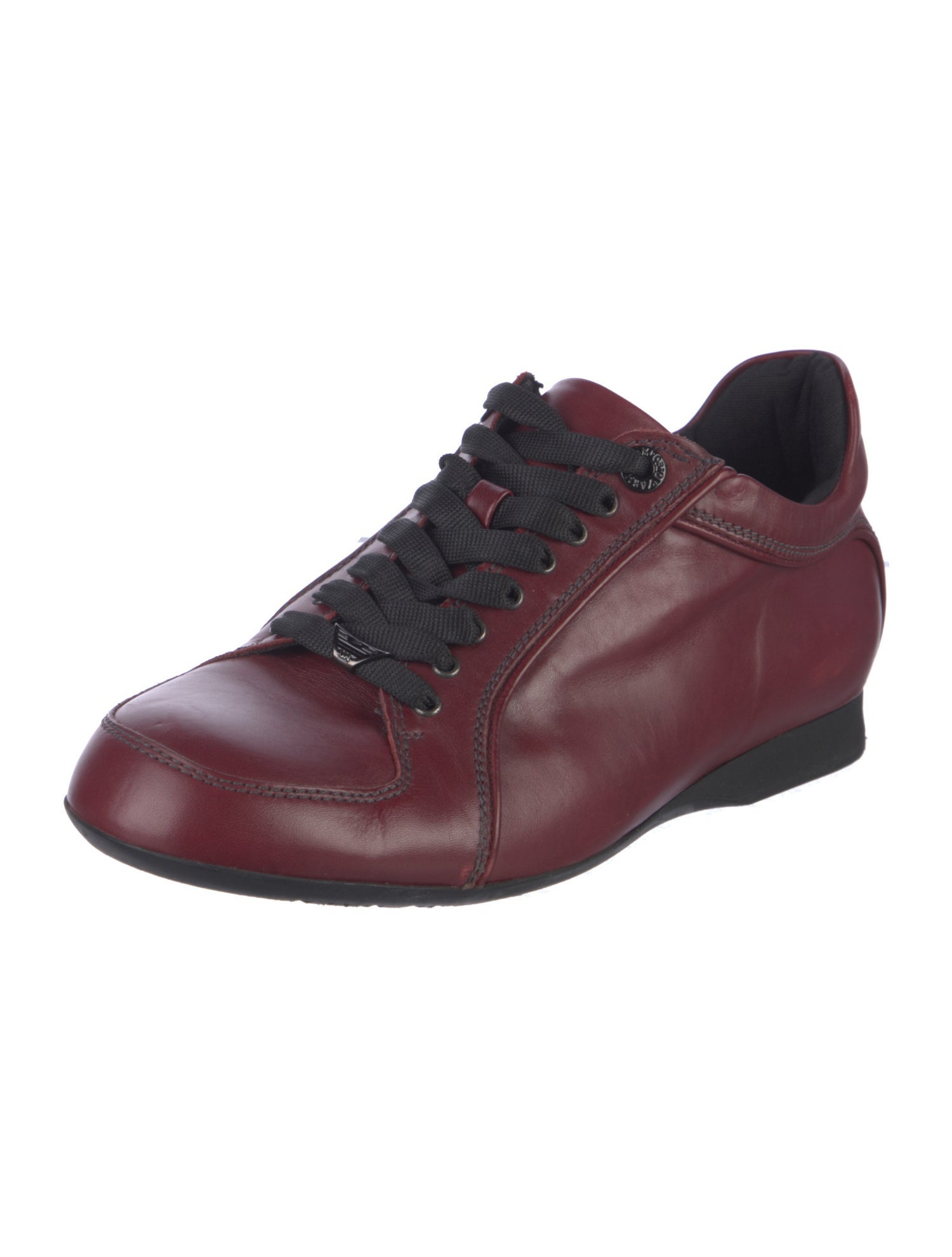 Emporio Armani Leather Sneakers
