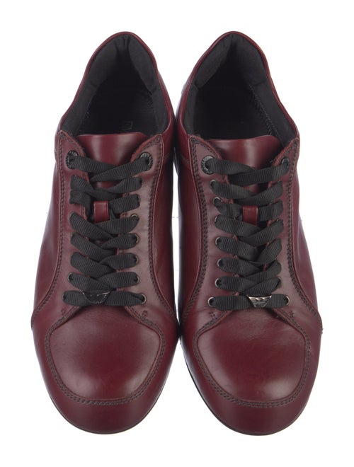 Emporio Armani Leather Sneakers