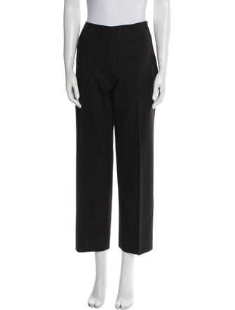 Emporio Armani Striped Straight Leg Pants