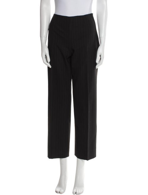 Emporio Armani Striped Straight Leg Pants
