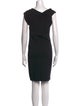 Emporio Armani Cowl Neck Knee-Length Dress