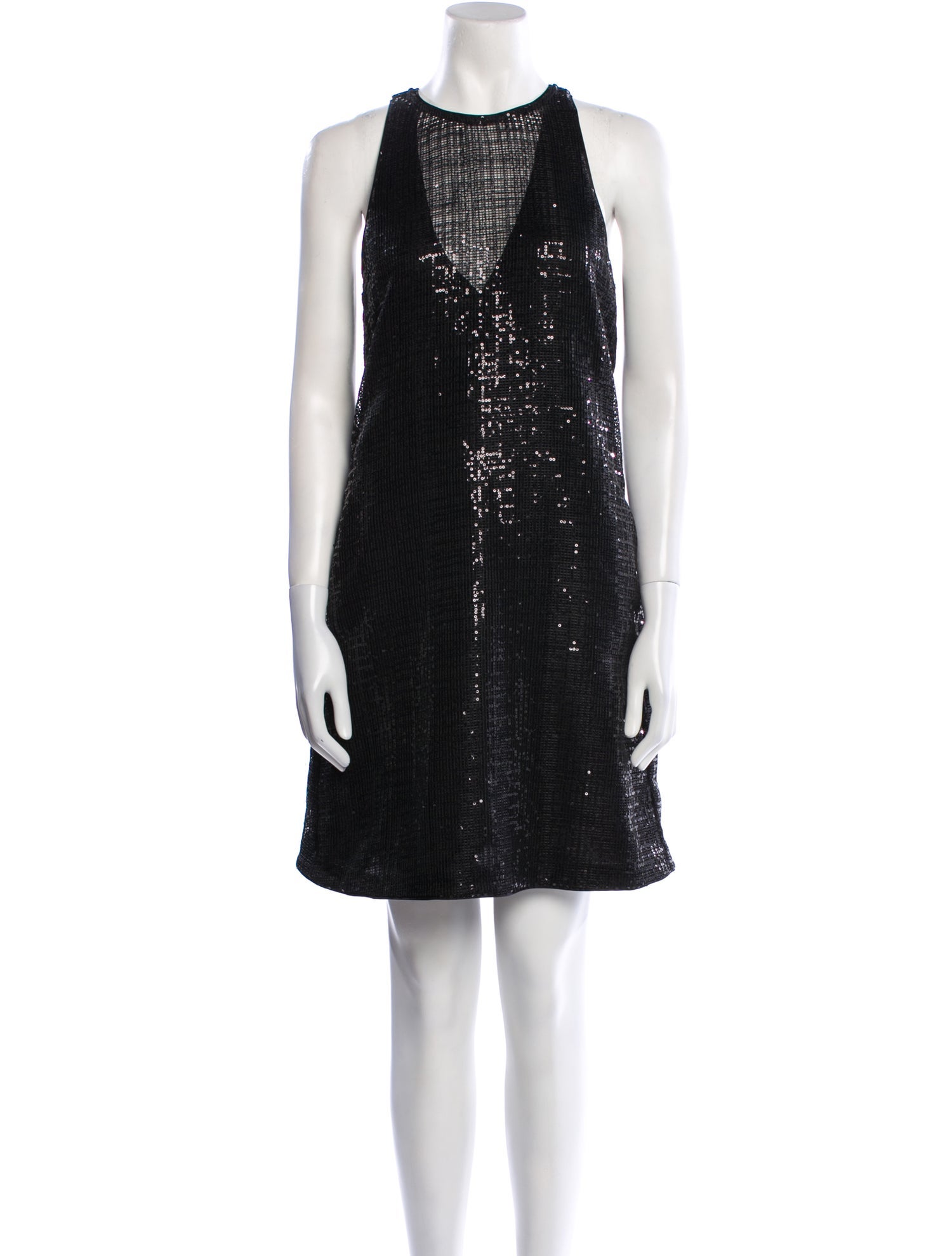 Emporio Armani Crew Neck Mini Dress