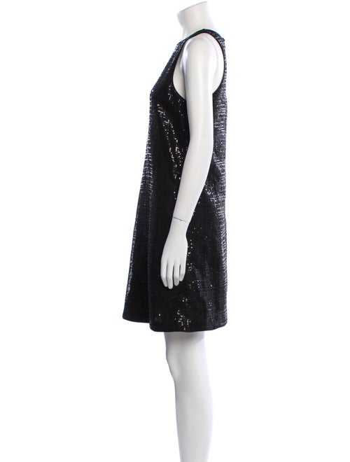 Emporio Armani Crew Neck Mini Dress