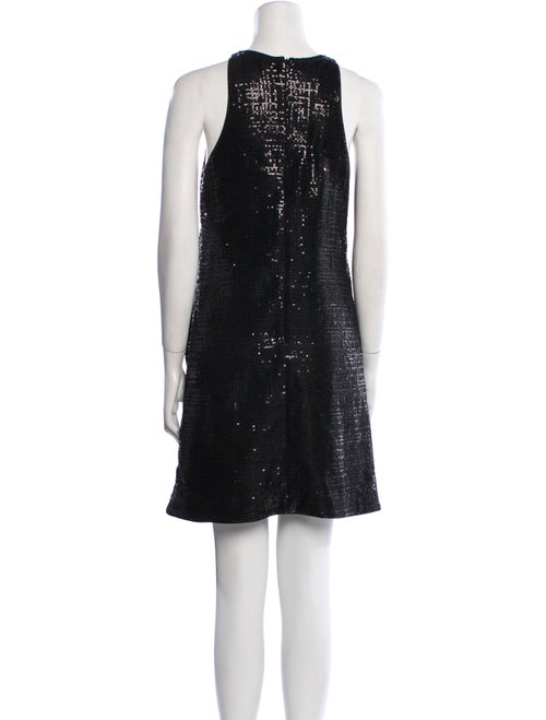 Emporio Armani Crew Neck Mini Dress