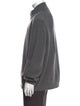 Emporio Armani Virgin Wool Mock Neck Cardigan