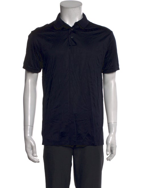 Emporio Armani Collar Short Sleeve Polo Shirt