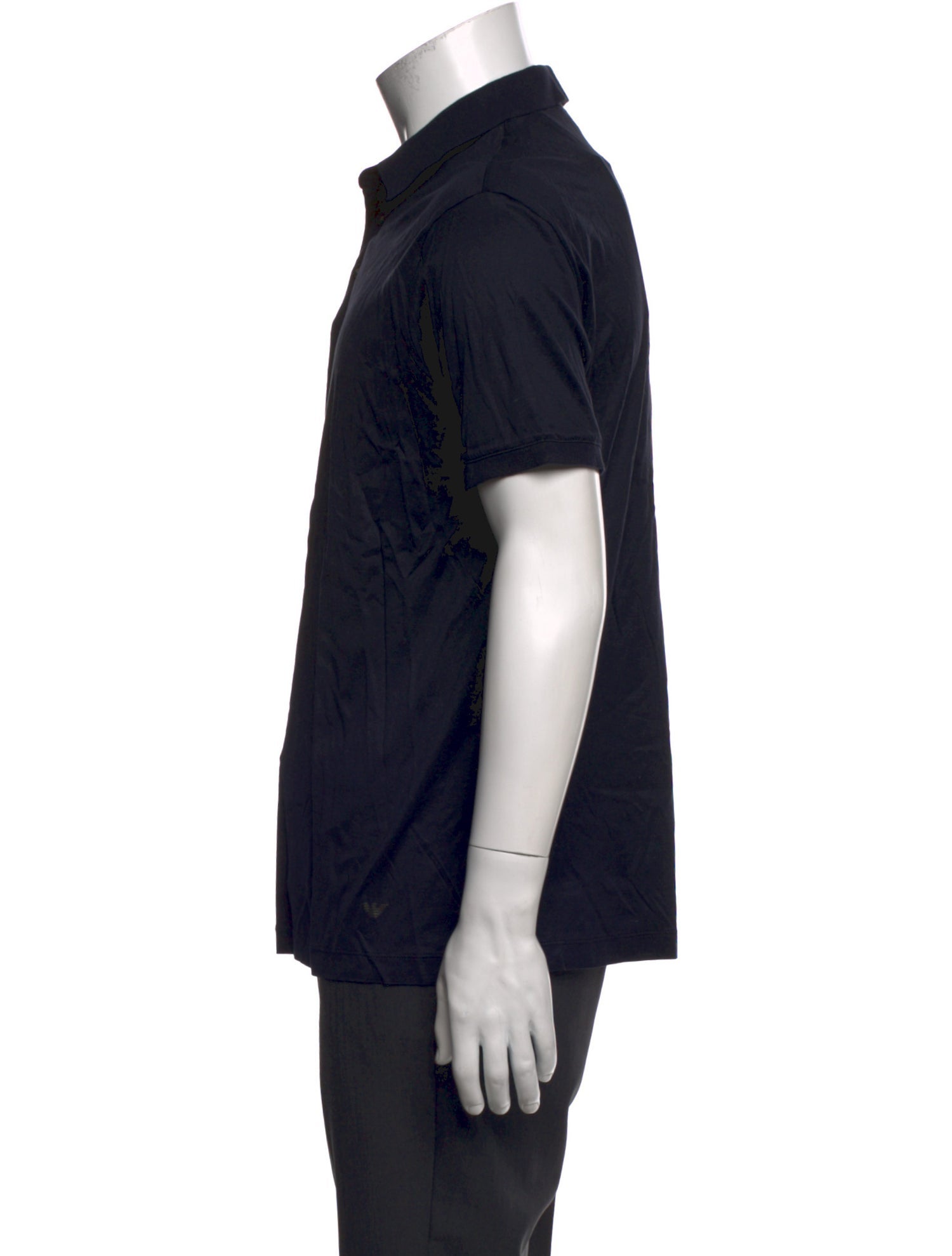 Emporio Armani Collar Short Sleeve Polo Shirt