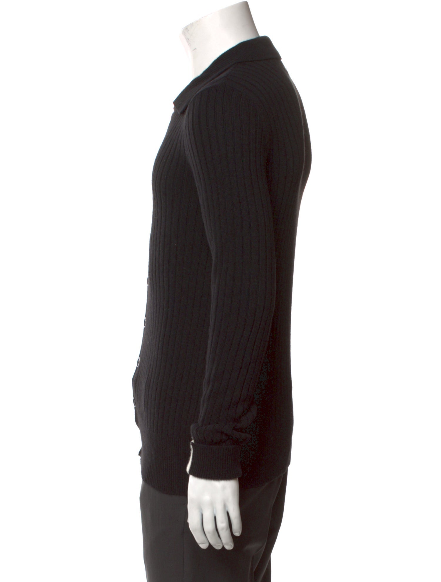 Emporio Armani Mock Neck Long Sleeve Cardigan