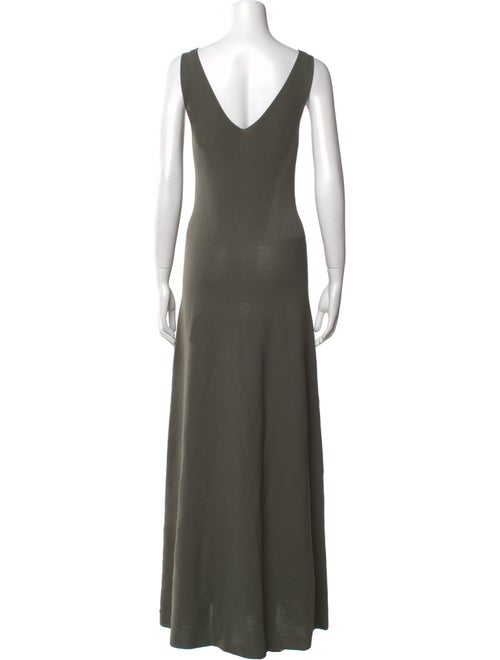 Emporio Armani V-Neck Long Dress
