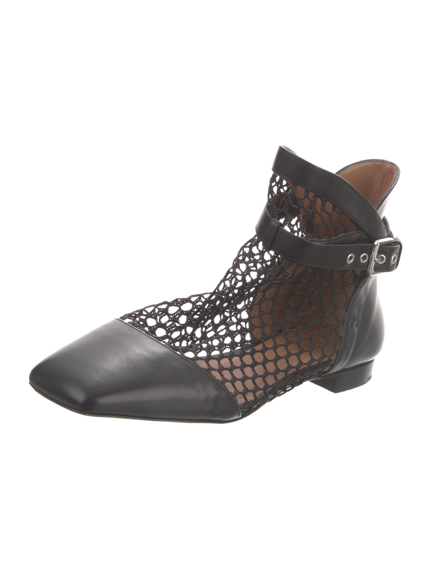 Emporio Armani Leather Lace-Up Boots