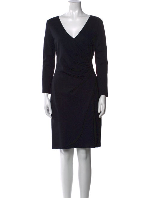 Emporio Armani V-Neck Knee-Length Dress