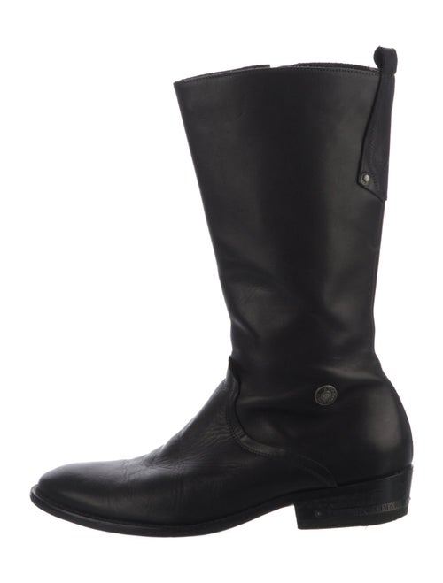 Emporio Armani Leather Boots