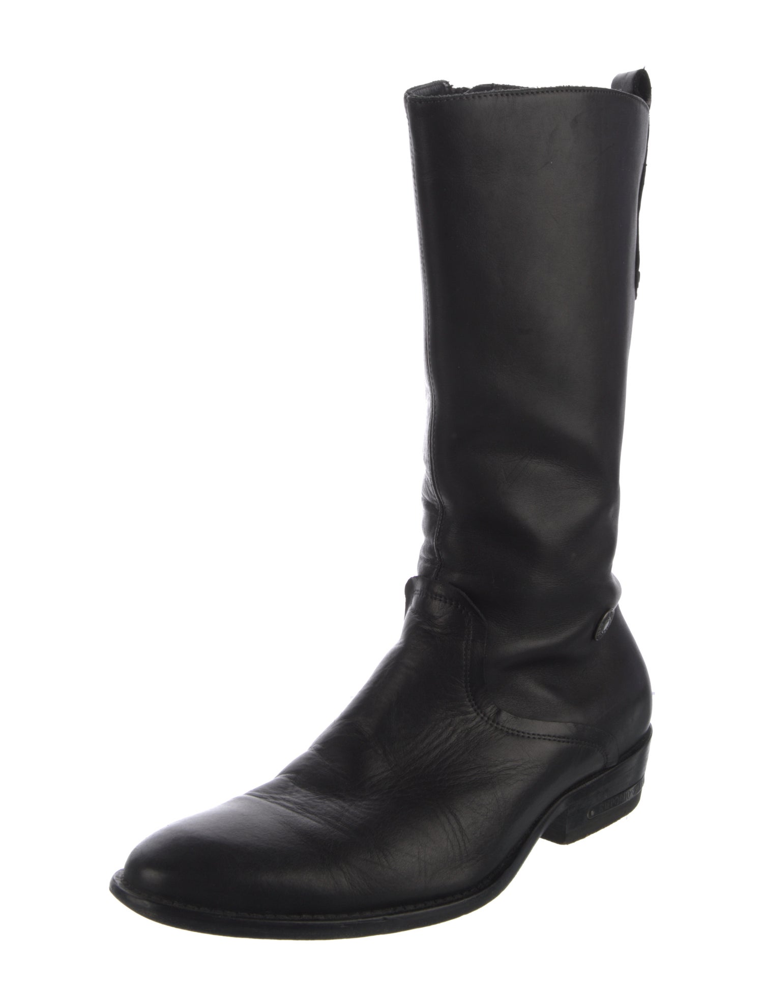 Emporio Armani Leather Boots