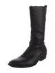 Emporio Armani Leather Boots