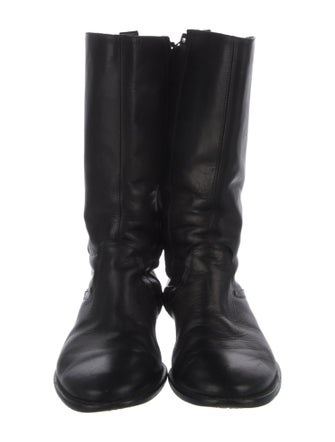 Emporio Armani Leather Boots