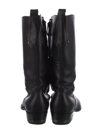 Emporio Armani Leather Boots