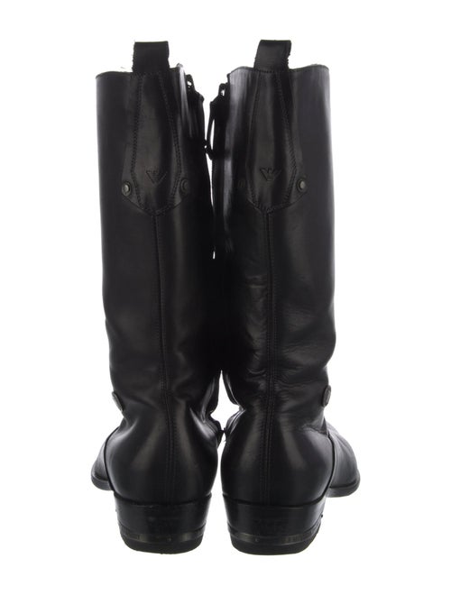 Emporio Armani Leather Boots