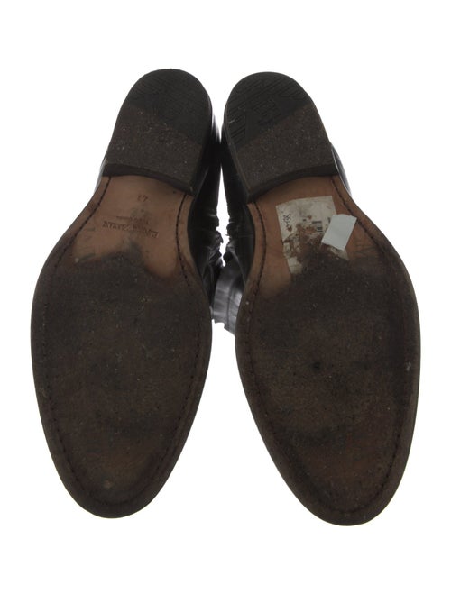 Emporio Armani Leather Boots