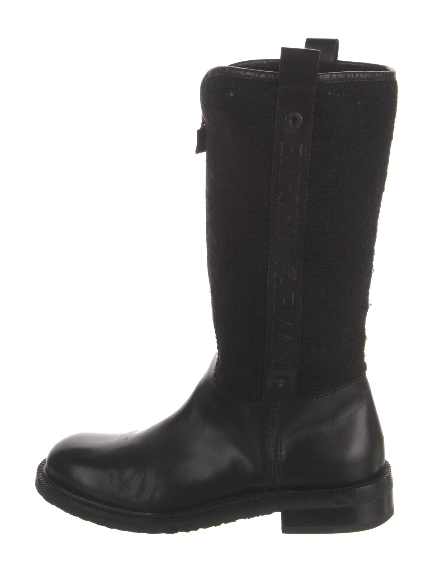 Emporio Armani Wool Boots