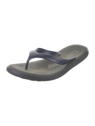 Emporio Armani Rubber Flip Flops