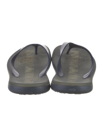 Emporio Armani Rubber Flip Flops
