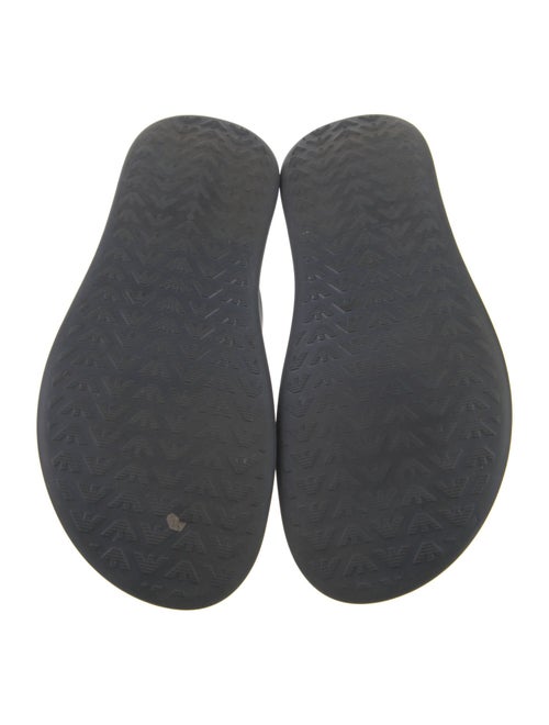 Emporio Armani Rubber Flip Flops