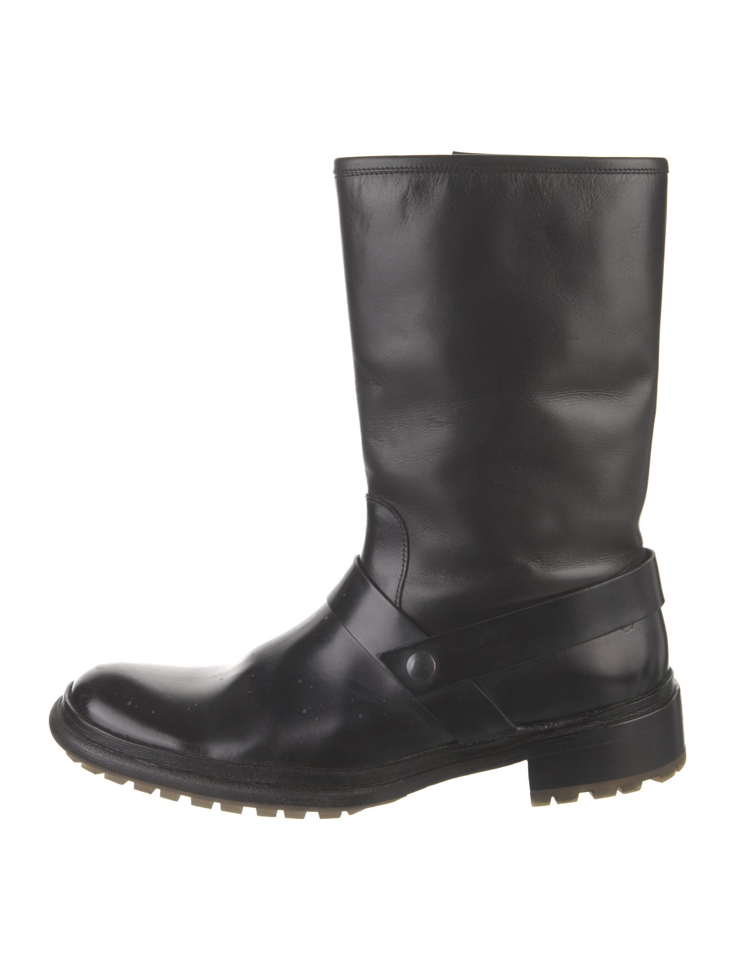 Emporio Armani Leather Boots