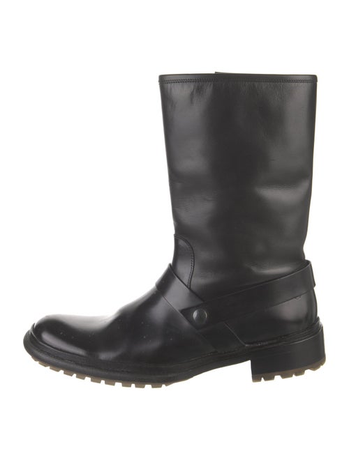 Emporio Armani Leather Boots