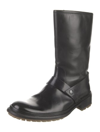 Emporio Armani Leather Boots
