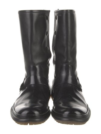 Emporio Armani Leather Boots